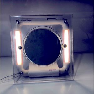 Conair.Crystal Image Make Up Mirror Round magnifying and regular mirror
